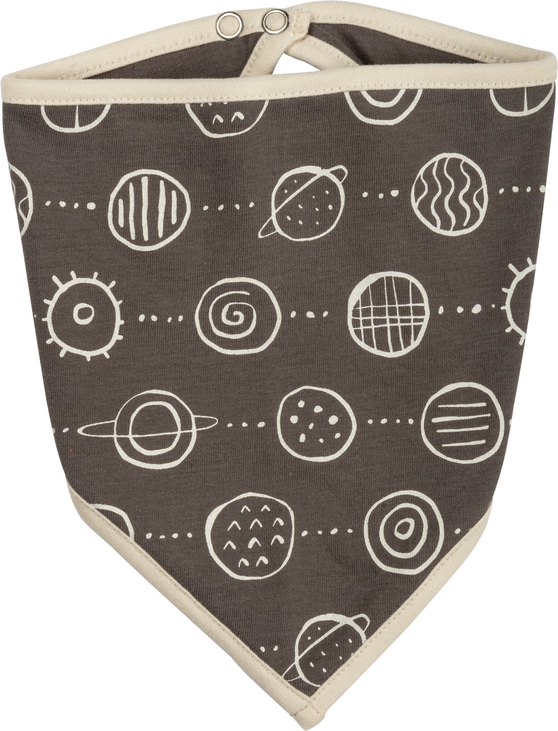 Sweet Baby 'Dream Big' Sun Planet Bandana Bib Set, 2-Pack, Cotton