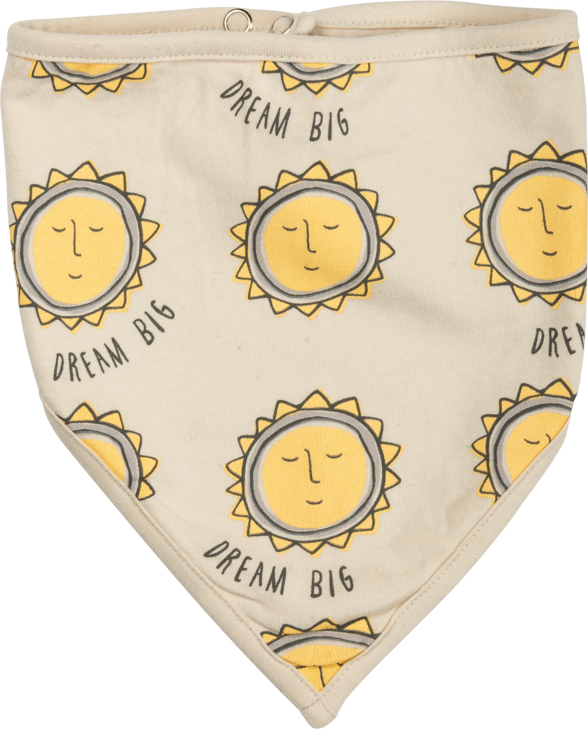 Sweet Baby 'Dream Big' Sun Planet Bandana Bib Set, 2-Pack, Cotton