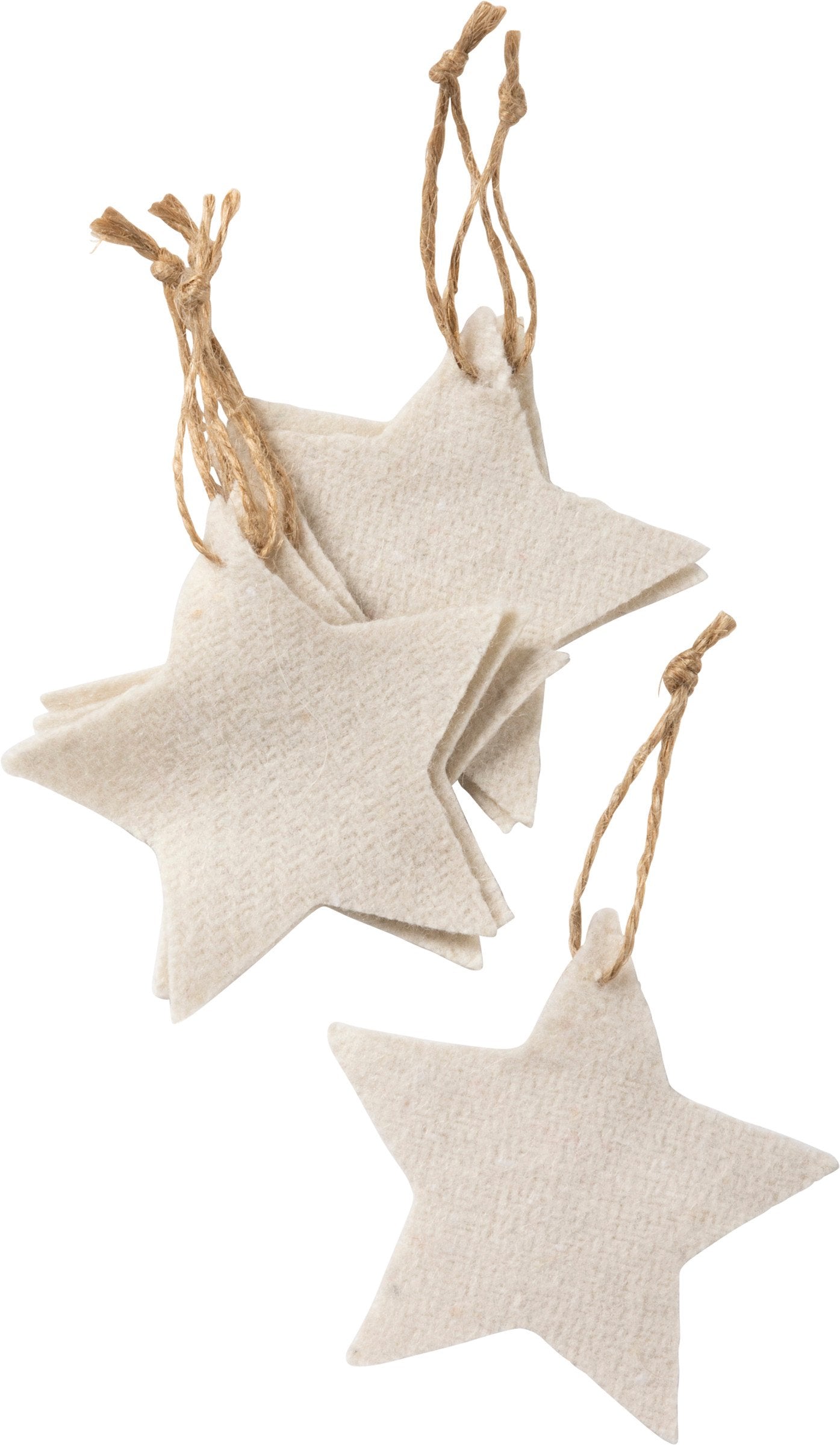 Festive Christmas Countdown Wall Banner with Star Ornaments & Metal Grommets