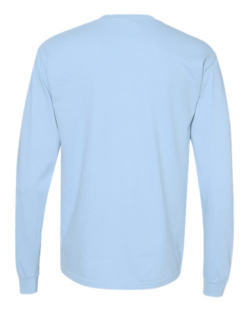 Comfort Colors Unisex Garment-Dyed Heavyweight Long Sleeve T-Shirt 6014 - Hydrangea