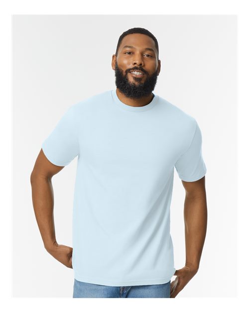 Gildan Unisex Softstyle® Midweight T-Shirt 65000 - Light Blue
