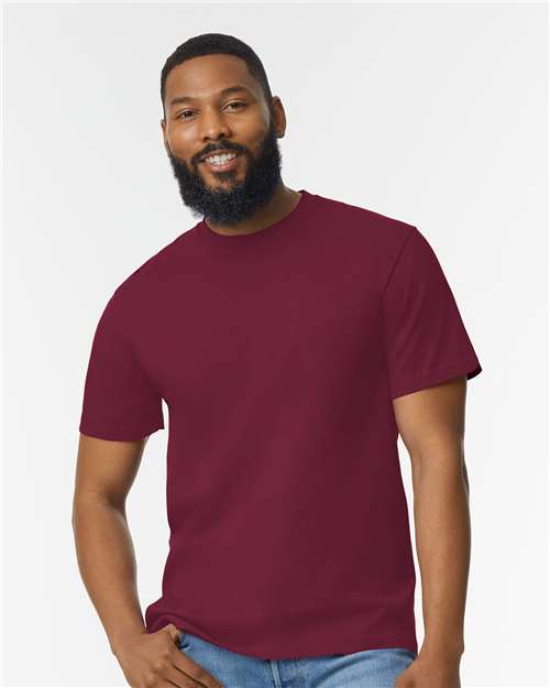 Gildan Unisex Softstyle® Midweight T-Shirt 65000 - Maroon