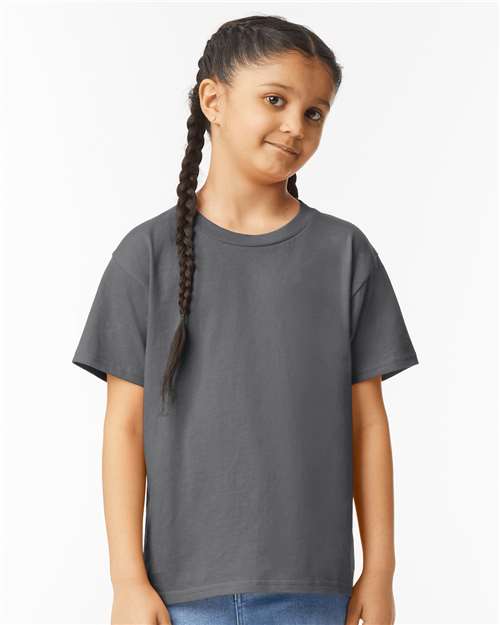 Gildan Youth Softstyle® T-Shirt 64000B - Charcoal