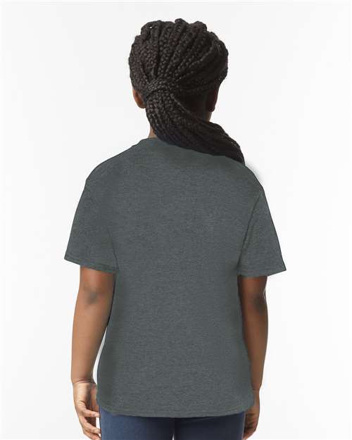 Gildan Youth Softstyle® T-Shirt 64000B - Dark Heather