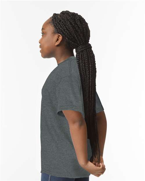 Gildan Youth Softstyle® T-Shirt 64000B - Dark Heather
