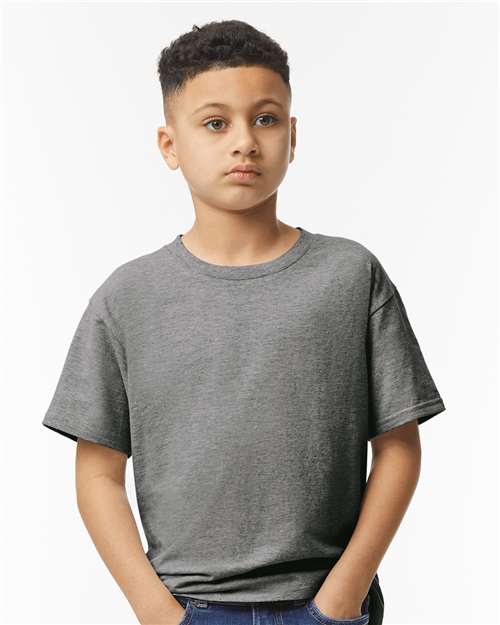 Gildan Youth Softstyle® T-Shirt 64000B - Graphite Heather