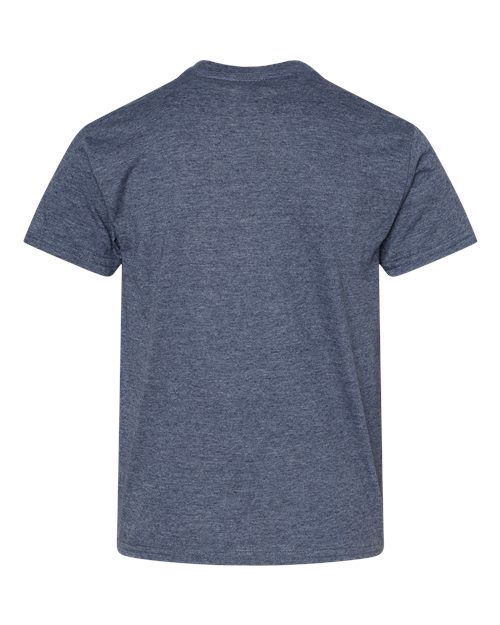 Gildan Youth Softstyle® T-Shirt 64000B - Heather Navy