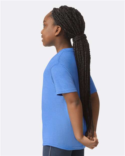Gildan Youth Softstyle® T-Shirt 64000B - Heather Royal