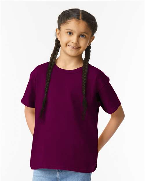 Gildan Youth Softstyle® T-Shirt 64000B - Maroon