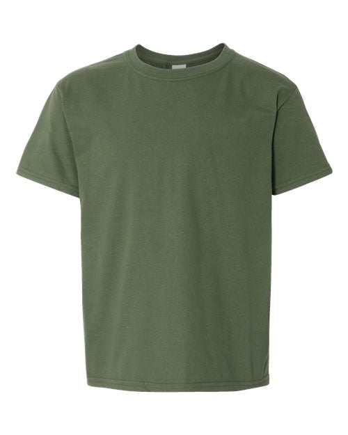 Gildan Youth Softstyle® T-Shirt 64000B - Military Green