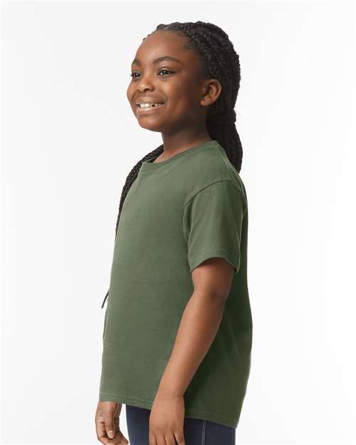 Gildan Youth Softstyle® T-Shirt 64000B - Military Green