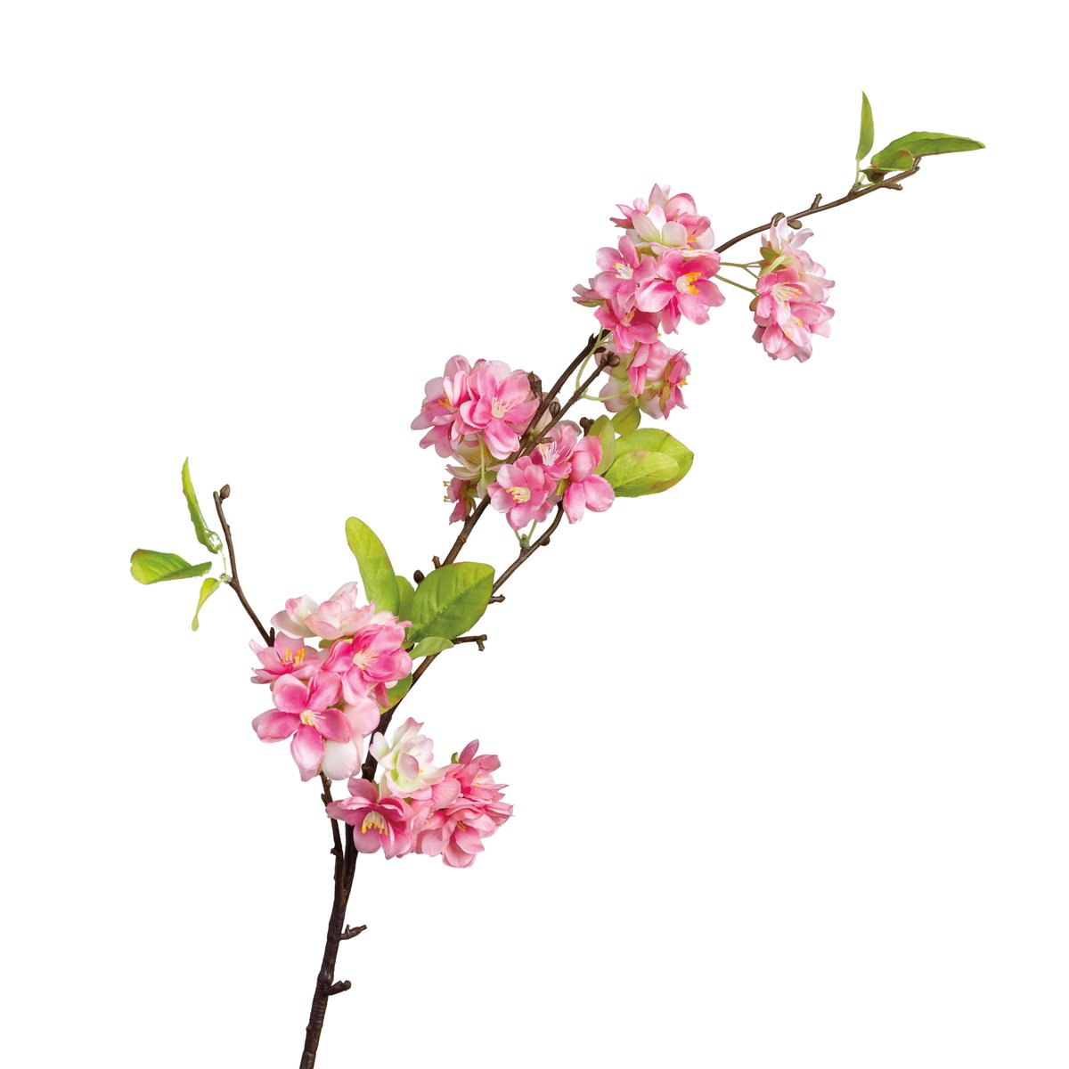 Elegant Lifelike Pear Blossom Floral Pick - 35" Artificial Spring Home Decor