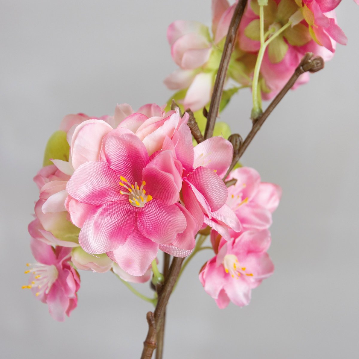 Elegant Lifelike Pear Blossom Floral Pick - 35" Artificial Spring Home Decor