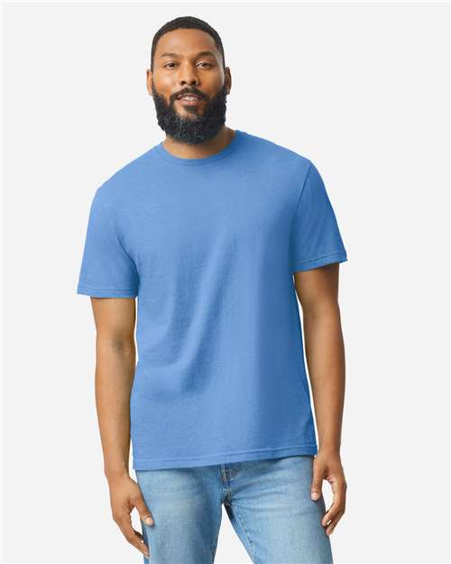 Gildan Unisex Softstyle® CVC T-Shirt 64000CVC - Carolina Blue Mist