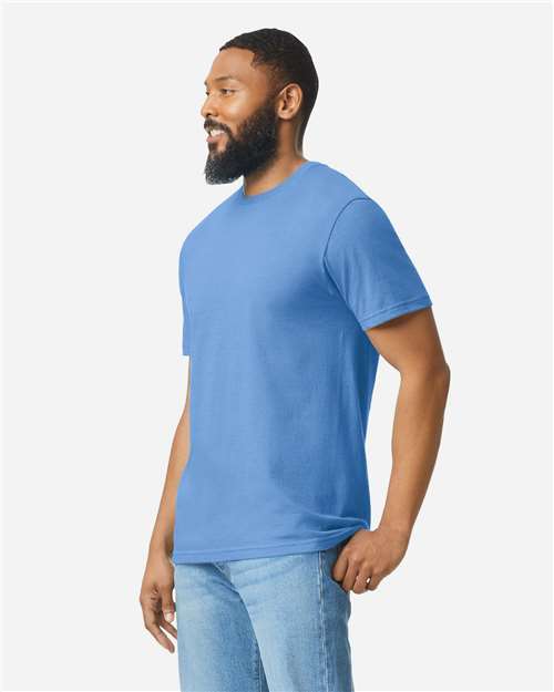 Gildan Unisex Softstyle® CVC T-Shirt 64000CVC - Carolina Blue Mist