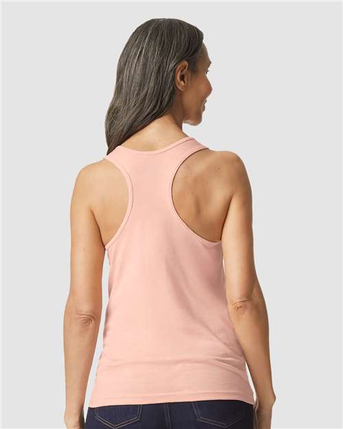 Gildan Women's Softstyle® CVC Racerback Tank Top 64220LCVC