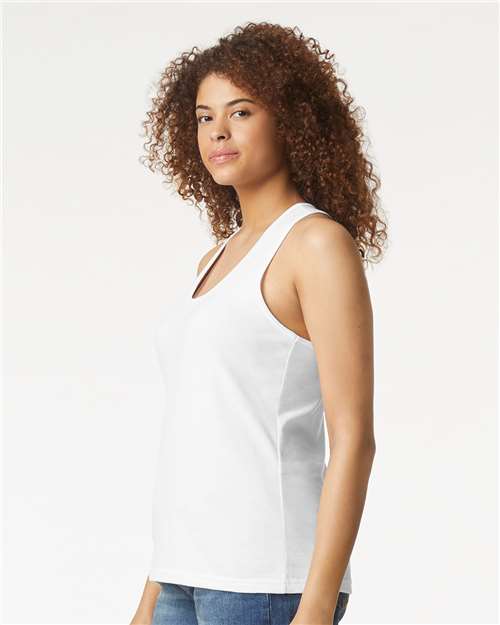 Gildan Women's Softstyle® CVC Racerback Tank Top 64220LCVC