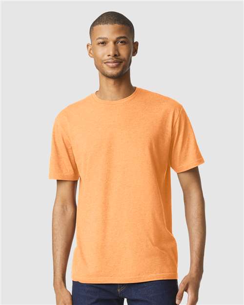 Gildan Unisex Softstyle® CVC T-Shirt 64000CVC - Tangerine Mist