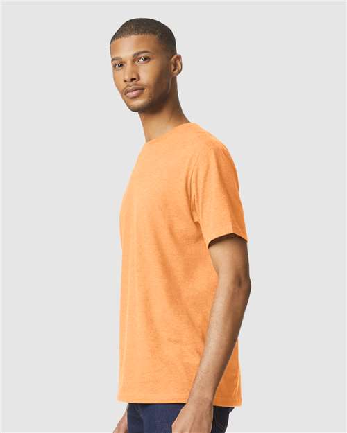 Gildan Unisex Softstyle® CVC T-Shirt 64000CVC - Tangerine Mist