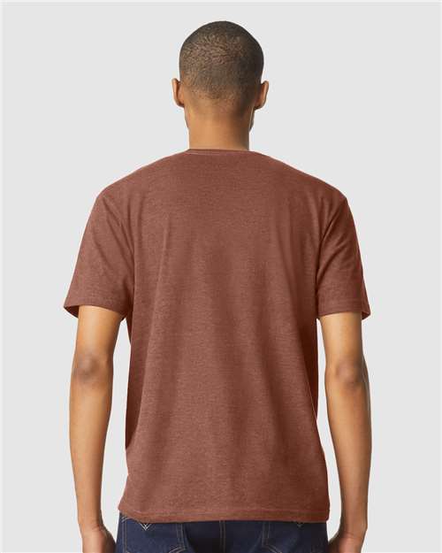 Gildan Unisex Softstyle® CVC T-Shirt 64000CVC - Cocoa Mist