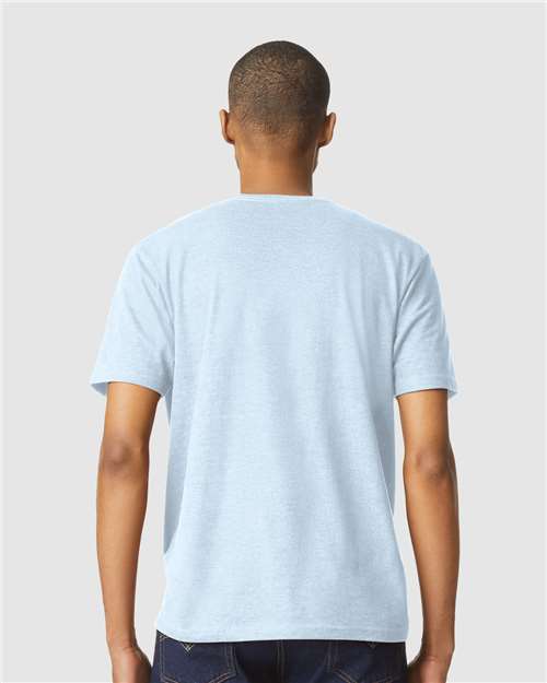 Gildan Unisex Softstyle® CVC T-Shirt 64000CVC - Light Blue Mist