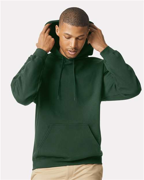 Gildan Unisex Softstyle® Midweight Hooded Sweatshirt SF500 - Forest Green