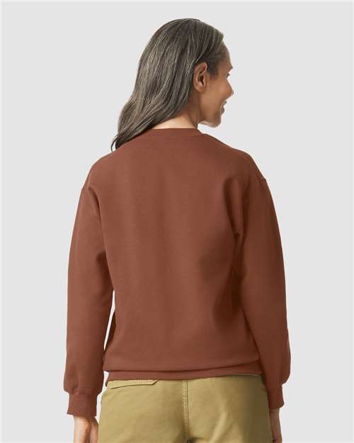 Gildan Unisex Softstyle® Midweight Crewneck Sweatshirt SF000 - Cocoa