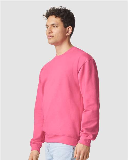 Gildan Unisex Softstyle® Midweight Crewneck Sweatshirt SF000 - Pink Lemonade