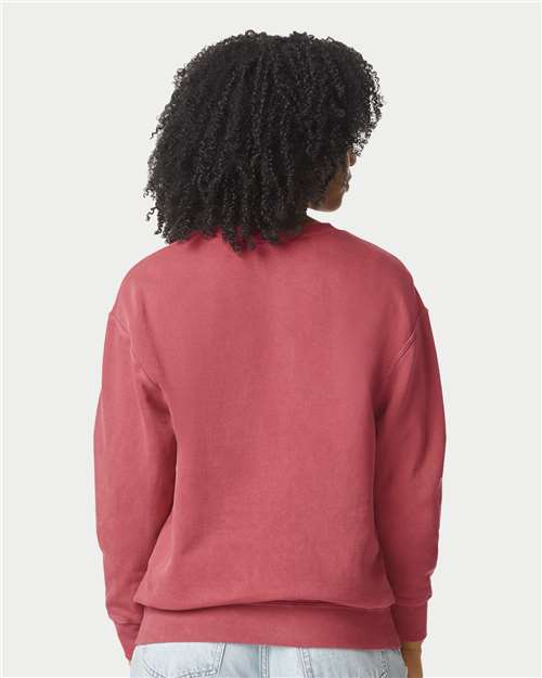 Comfort Colors Unisex Garment-Dyed Lightweight Fleece Crewneck Sweatshirt 1466