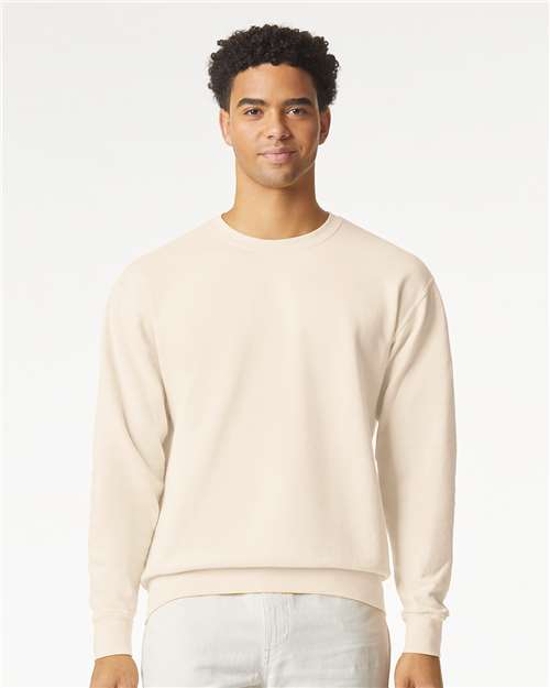 Comfort Colors Unisex Garment-Dyed Lightweight Fleece Crewneck Sweatshirt 1466