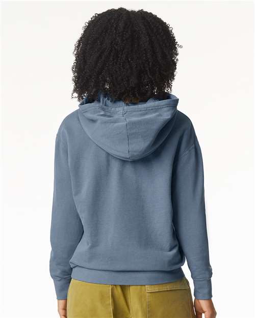 Comfort Colors Unisex Garment-Dyed Lightweight Fleece Hooded Sweatshirt 1467