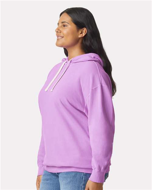 Comfort Colors Unisex Garment-Dyed Lightweight Fleece Hooded Sweatshirt 1467