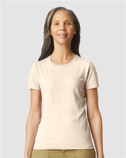 Gildan Women's Softstyle® T-Shirt 64000L - Sand