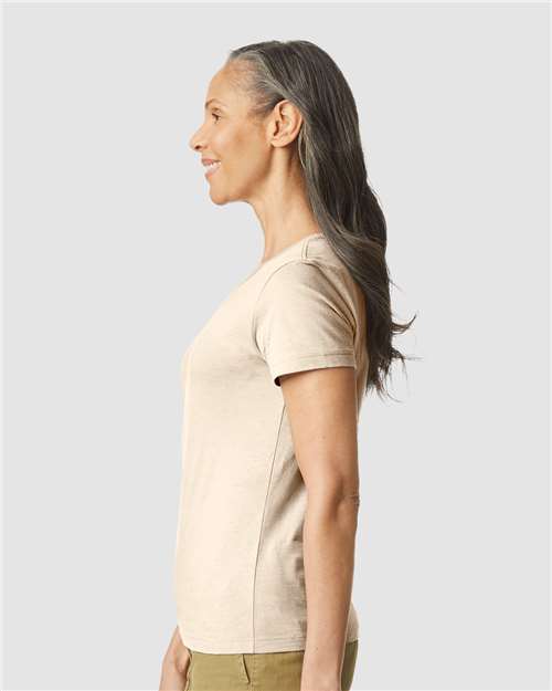 Gildan Women's Softstyle® T-Shirt 64000L - Sand