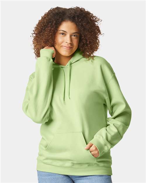 Gildan Unisex Softstyle® Midweight Hooded Sweatshirt SF500 - Pistachio