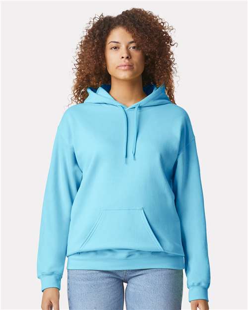 Gildan Unisex Softstyle® Midweight Hooded Sweatshirt SF500 - Sky