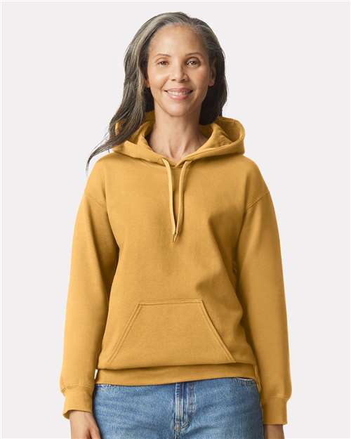 Gildan Unisex Softstyle® Midweight Hooded Sweatshirt SF500 - Mustard