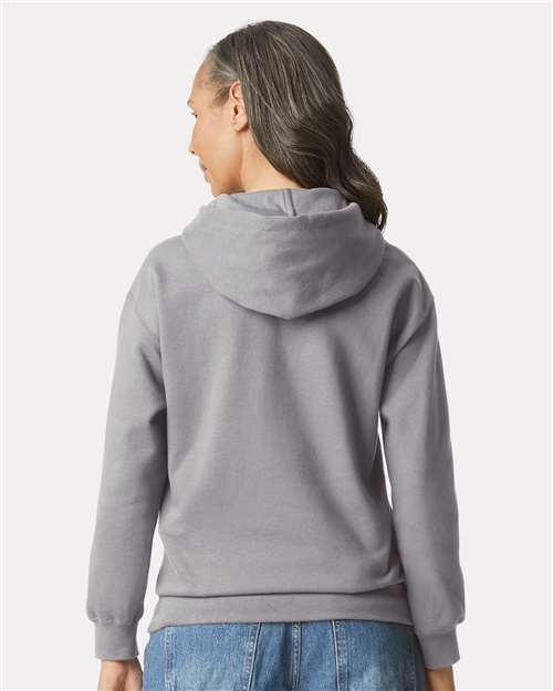 Gildan Unisex Softstyle® Midweight Hooded Sweatshirt SF500 - Cement
