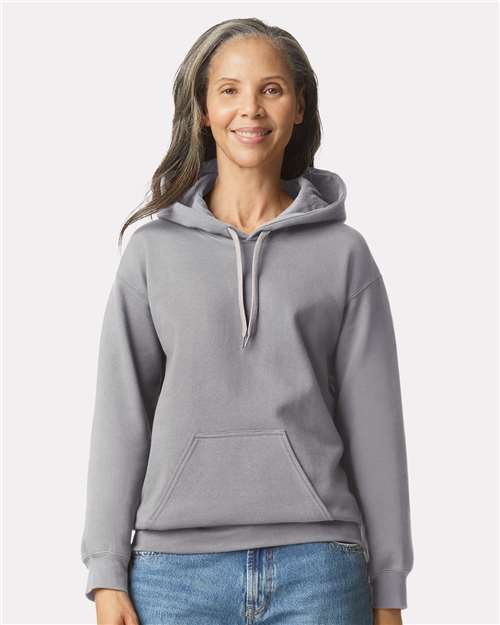 Gildan Unisex Softstyle® Midweight Hooded Sweatshirt SF500 - Cement