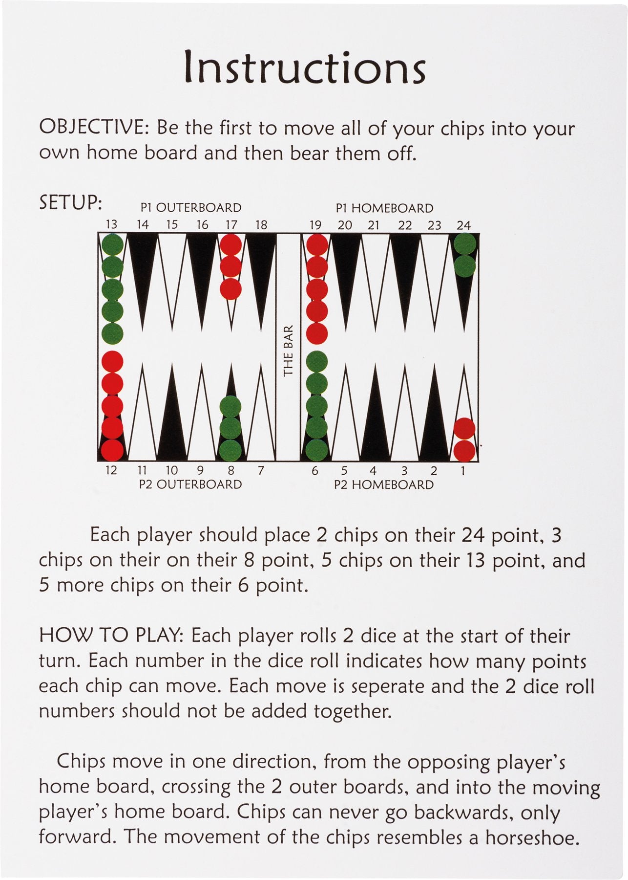 Portable Wooden Travel Backgammon Game with Intricate Wood Burned Designs