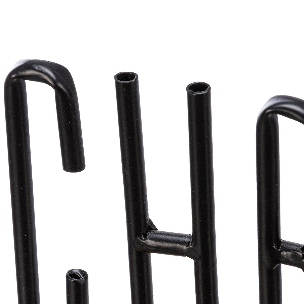 Charming Metal Merry Christmas Sitter Sign with Natural Wood Base Holiday Decor