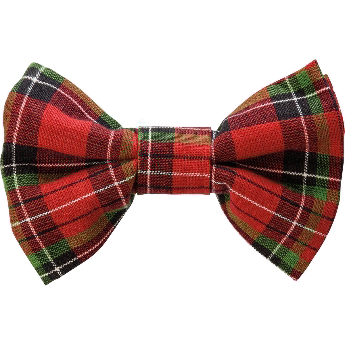 Adorable Plaid Christmas Pet Bow Tie Set for Festive Fido & Feline