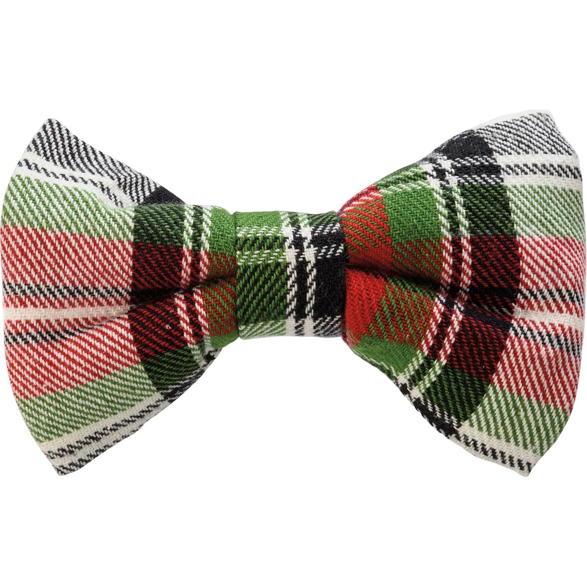Adorable Plaid Christmas Pet Bow Tie Set for Festive Fido & Feline