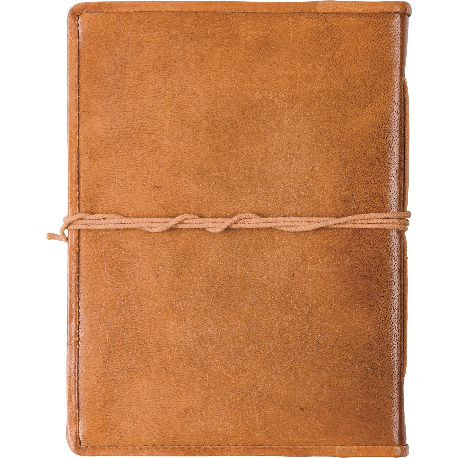 Inspirational Debossed Leather Journal, 96 Unlined Pages, Daily Affirmation Gift