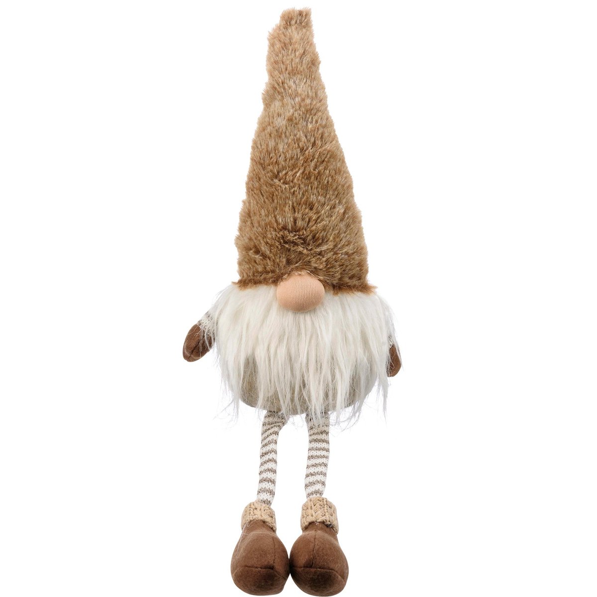 Charming Autumnal Felt Gnome Couple Sitter Set: Whimsical Fall Home Decor Figurines