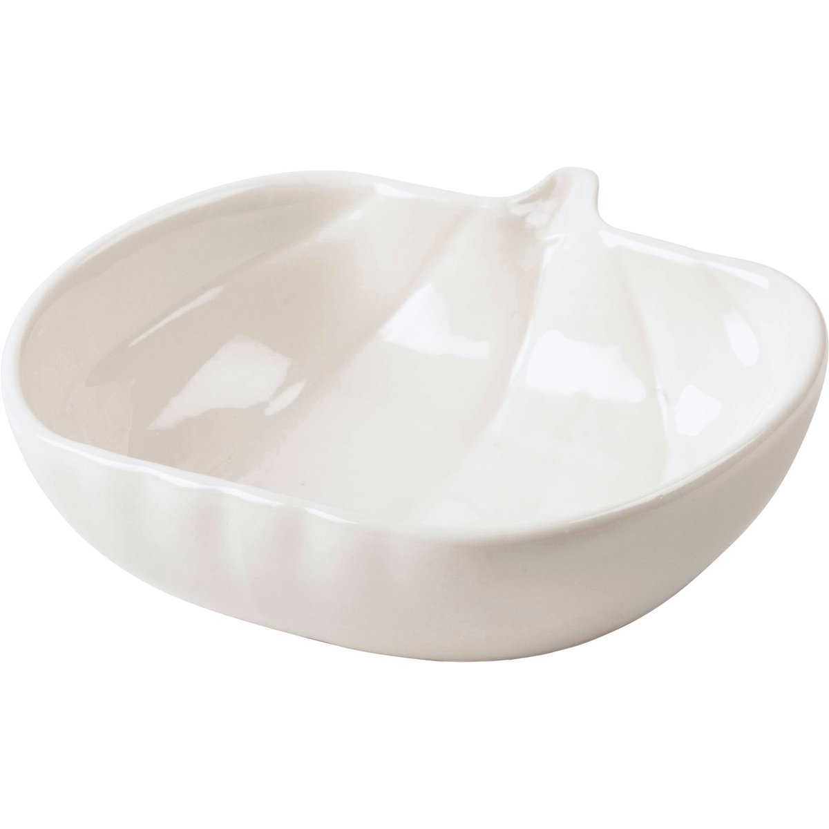 Delightful White Pumpkin Stoneware Plate Set - Festive Fall Table Decor