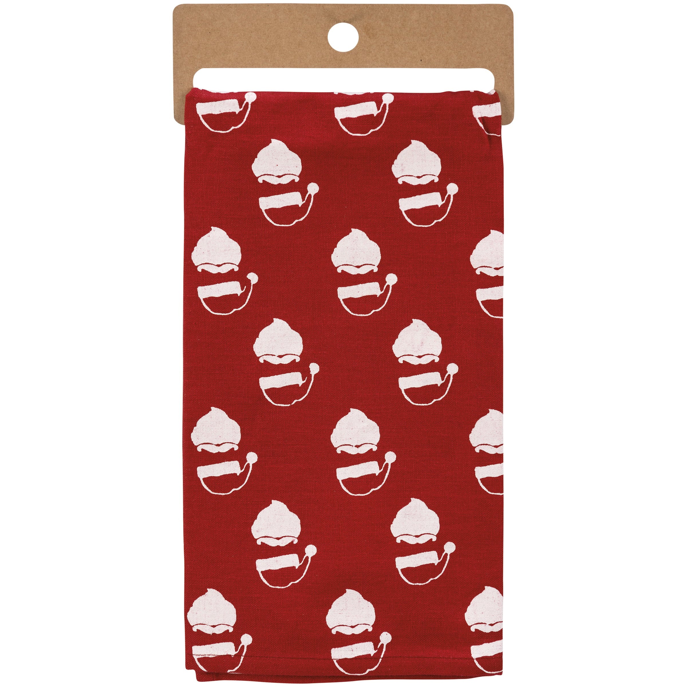 Funny 'Dear Santa It Wasn't Me' Christmas Kitchen Towel, Absorbent Cotton Linen
