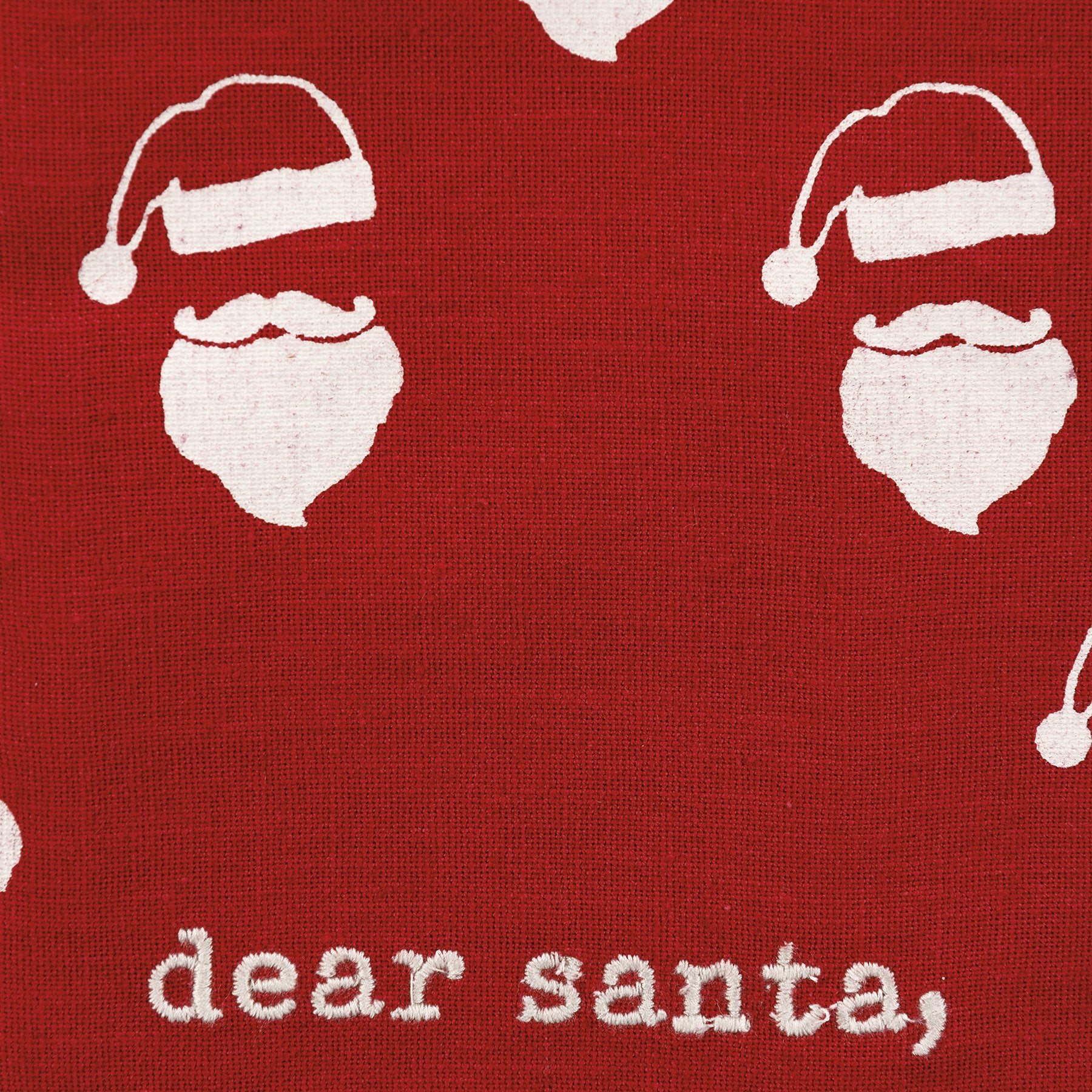 Funny 'Dear Santa It Wasn't Me' Christmas Kitchen Towel, Absorbent Cotton Linen