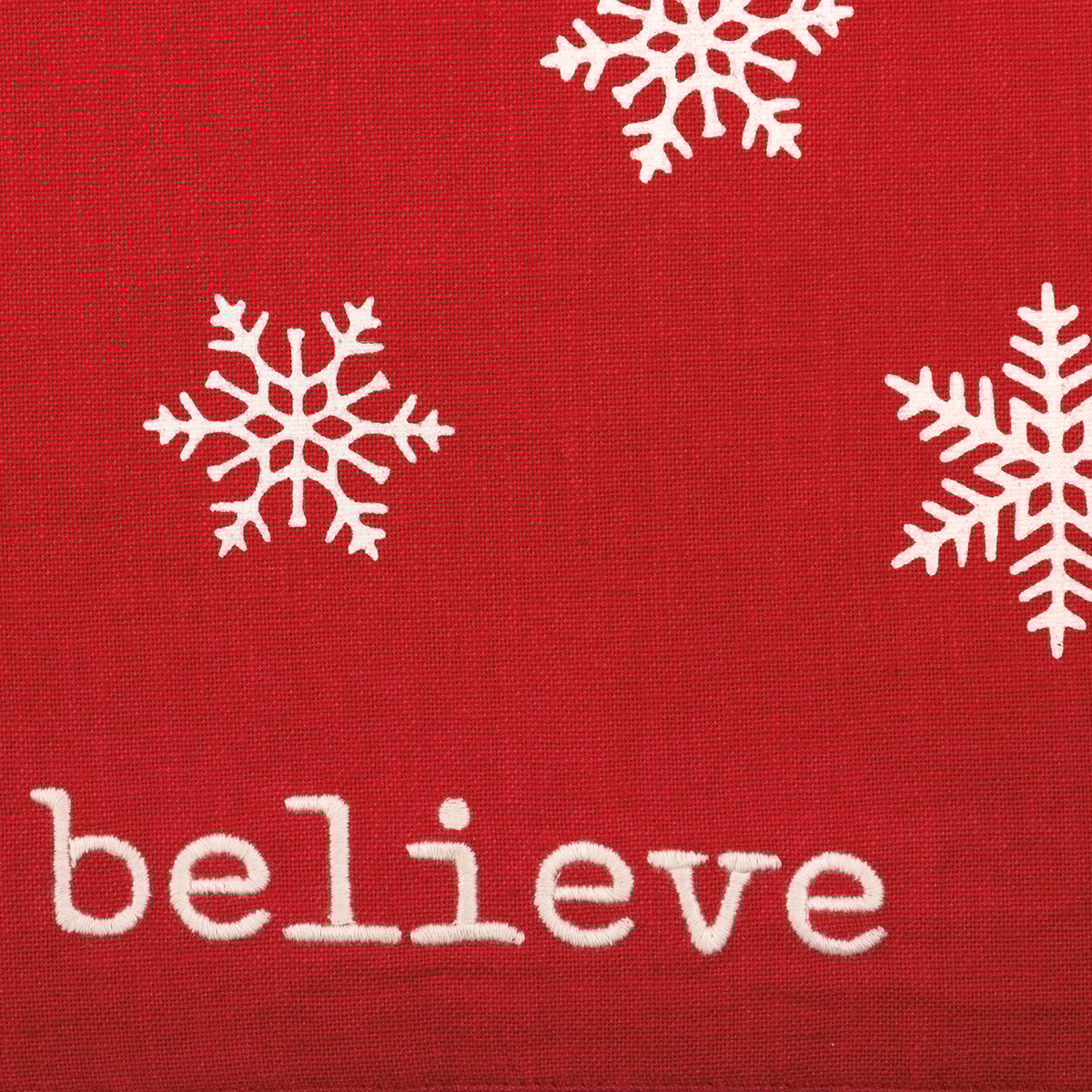 Festive Double-Sided Nordic Christmas Table Runner with Snowflake & Pine Branch Design