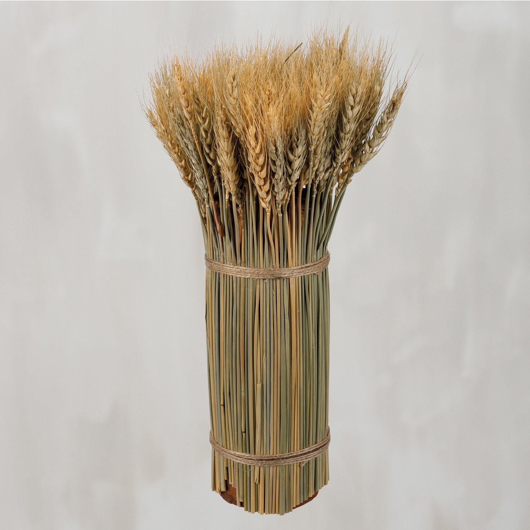 Elegant Natural Wheat Bundle Bouquet – Rustic Farmhouse Home Decor Accent, 14-Inch Tall
